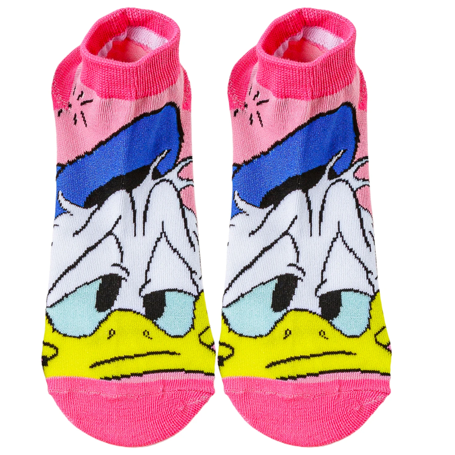 Men Women MINISO Disney Cartoon Anime Gamers Socks Short Boat Socks Christmas Halloween Novelty Funny Happy Crazy Calcetines