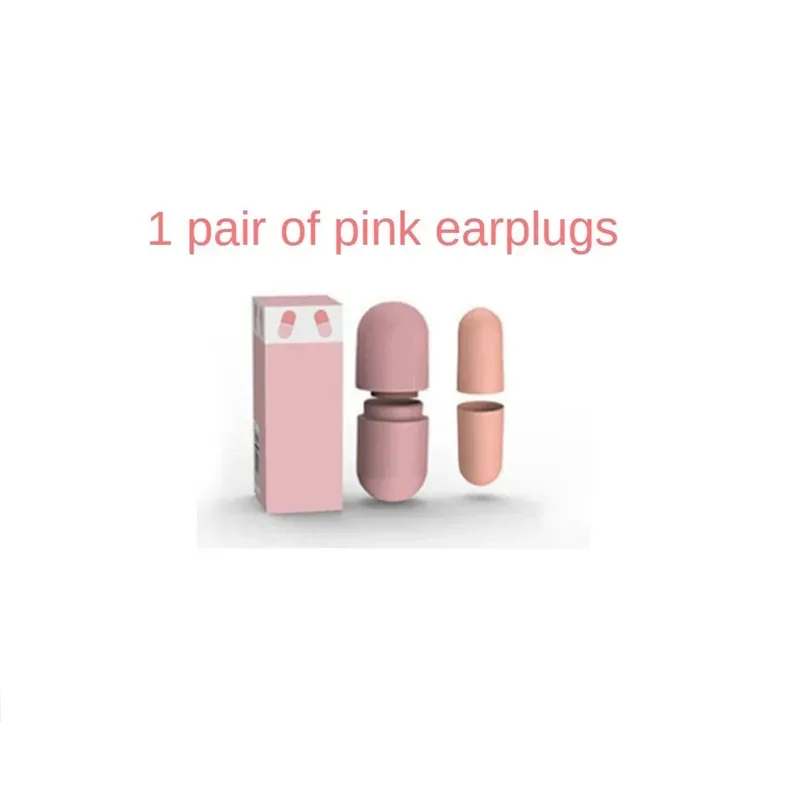 1/2/3/4Pcs Ear Plugs Mute Sleeping Soft Slow Soundproof Anti-noise Rebound
