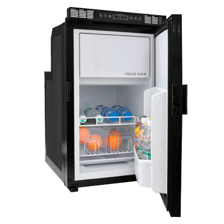 High-quality 12V/24v portable RV refrigerator, 58L large-capacity refrigerator, suitable for camping trips