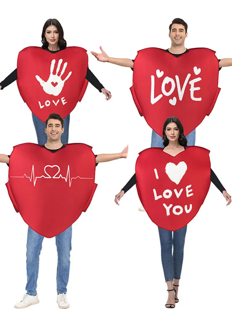 

loween Funny Stage Performance Heart ape Love God Cupid Costumes Adult Entertaining Outfits for Par And Events