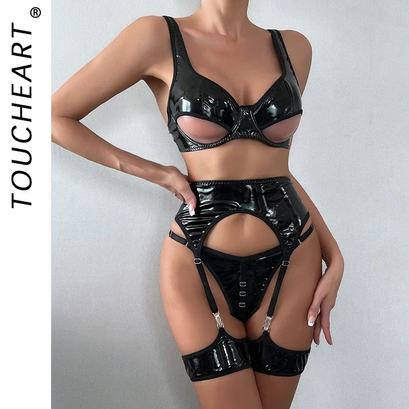 New Women\'s Underwear Sets Sexy Women\'s Clothing Sets Very Sexy Things Sexual Woman Lingerie Lace Set Cute Bra & Corset Below