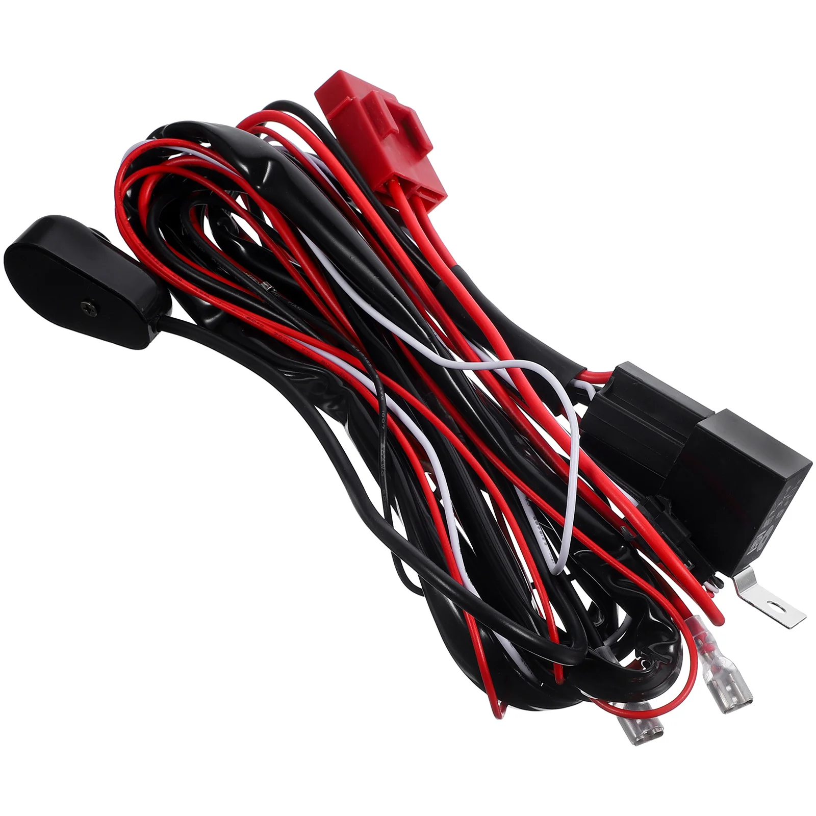 

Heavy Duty Wiring Harness Kit for Car LED Light Bar Fuse Relay On/Off Relay Universal Fitment Light Bar Accessories