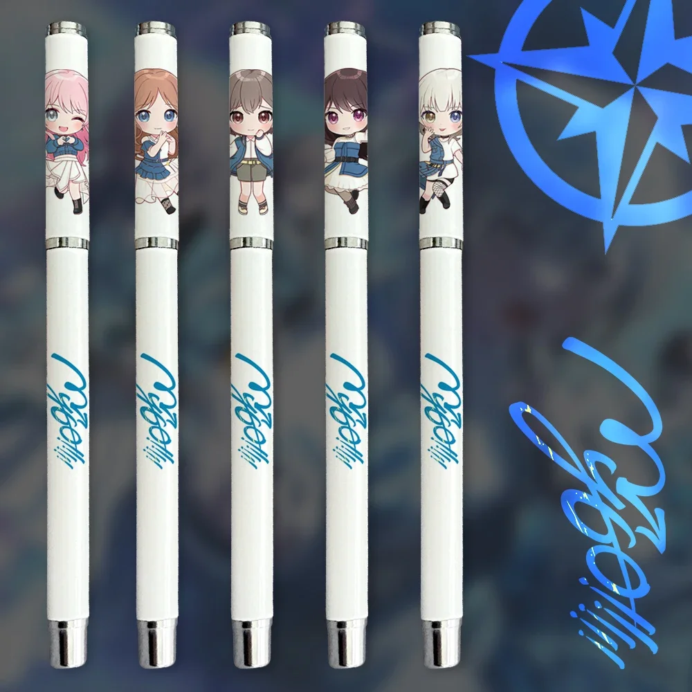 BanG Dream! It's MyGO Anime Gel Pen Stationery Rollerball Pen Student Cosplay Metal Sign Ballpoint Gift