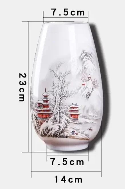 مزهرية زهور من السيراميك على الطراز الصيني التقليدي مزهرية على شكل حيوانات حرف يدوية لديكور المنزل ومقالات تأثيث الأواني والزينة