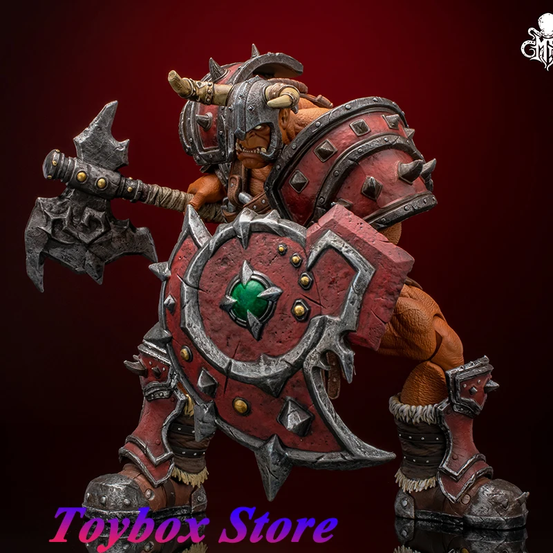

Metytoyz Limited Wonder Festival 1/12 Orange Skin Commander Orc Warrior Ragnar Monster Action Figure 6" Delicate Ornament Gift