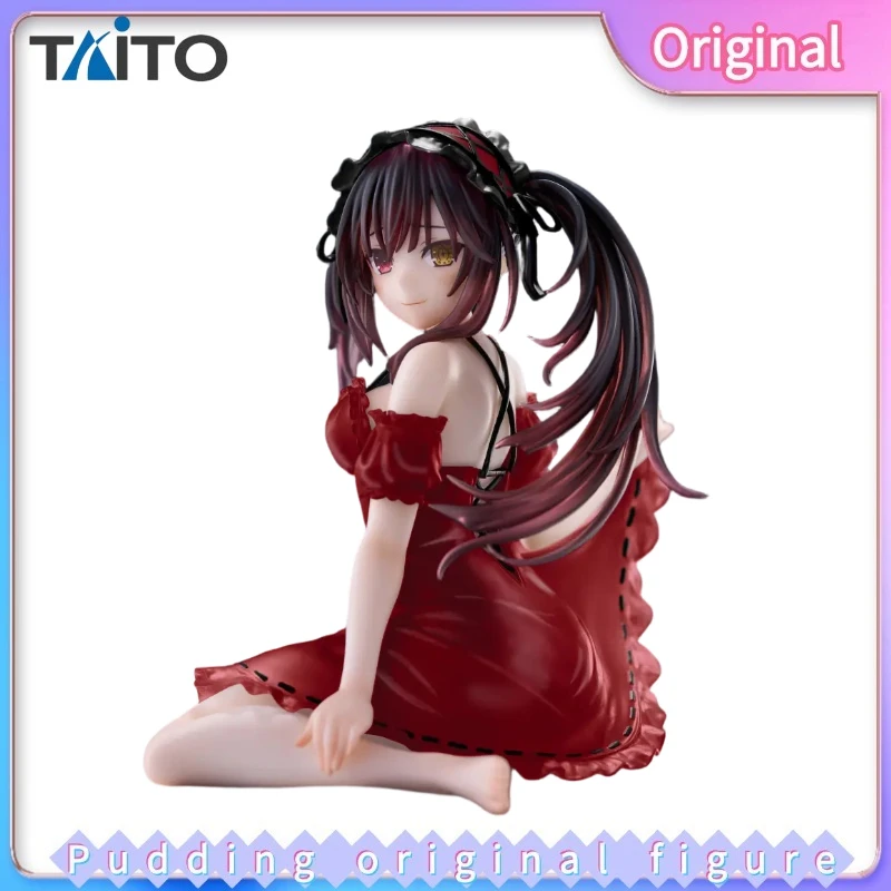 

TAiTO Desktop Cute Date A Live V Kurumi Tokisaki Pajamas New Version Anime Figure Model
