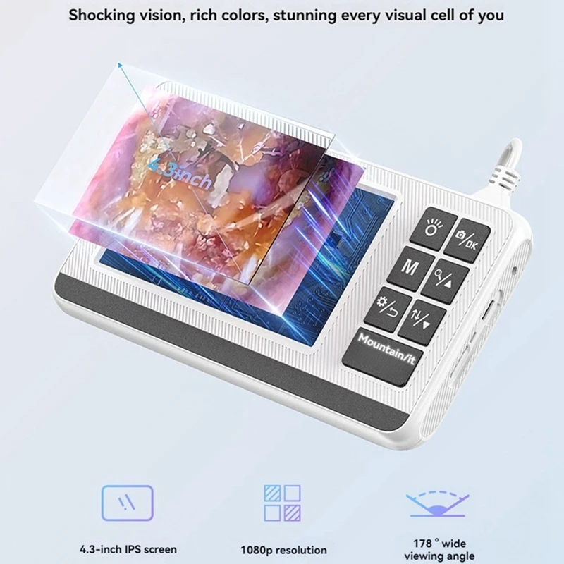 Best-Digital Visible Light Ear Spoon, Otoscope Ear Camera, Smart Ear Cleaner, For Ear Cleaning Smart Picking Stick Endoscope