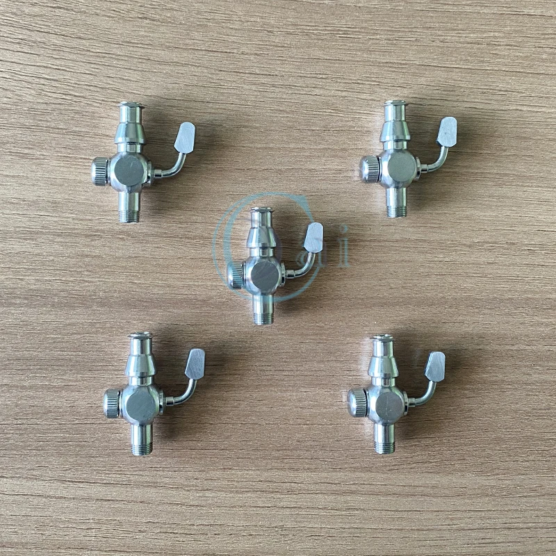 Reusable Luer-lock Connector Valve for Customized Adapter Laparoscopic Medical Endoscope for Trocars