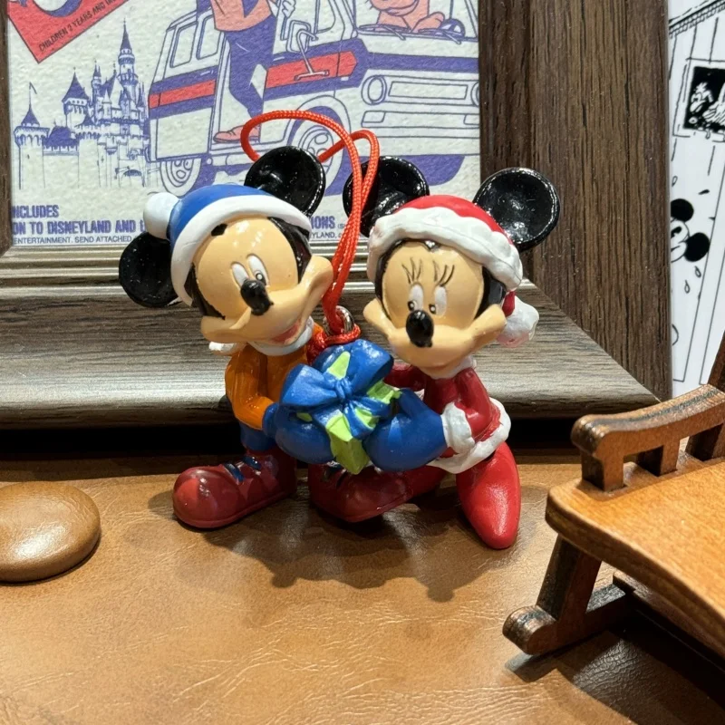 Disney Mickey Mouse Action Figures Kids Cartoon Classic Toy Model Doll Home Decor Christmas Tree Pendant Accessories Gift view 6