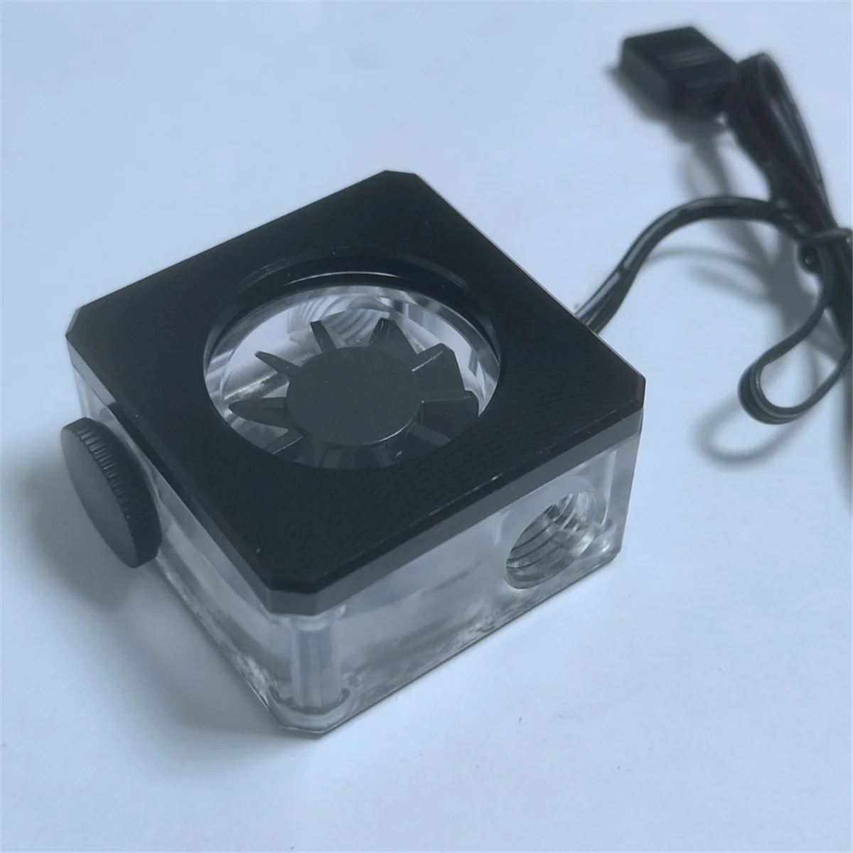 Water Cooling Flow Meter RGB Water Flow Meter titanium_N34R