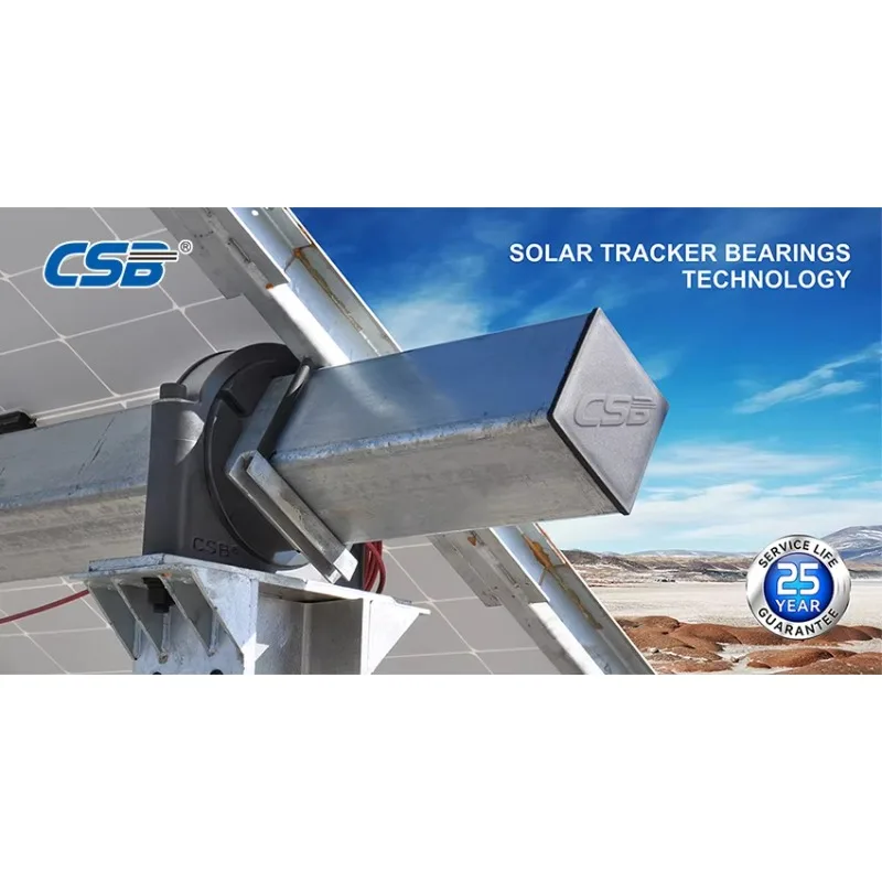 140  PV Support Bracket Bearing Integrated Design Plastic Spherical BearingUV Resistance Suitable for Flat or Slope Bracket
