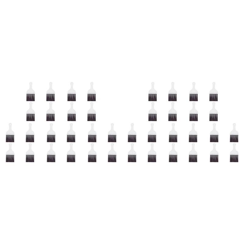 

RR-40 упаковок, щетка для чистки ребра конденсатора кондиционера, щетка для чистки катушки холодильника, маленькая пластиковая щетка для венчика