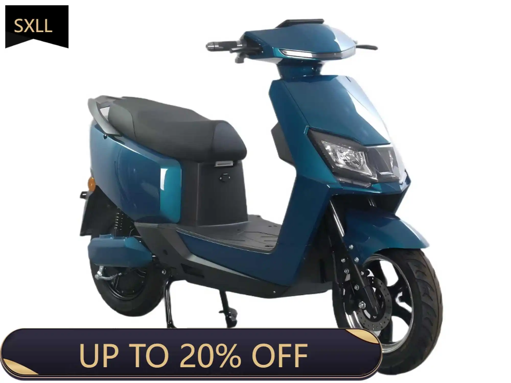 

SXLL High-speed 1000W two-wheel adult electric motorcycle, 60V voltage, steel frame, sensor tube, rear wheel hub motor, wholesa