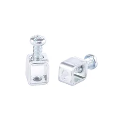 5PCS M5 Leakage protection circuit breaker 40A crimping screw M5 Bottom hole wiring terminal 11 x 14.5 x 8.4