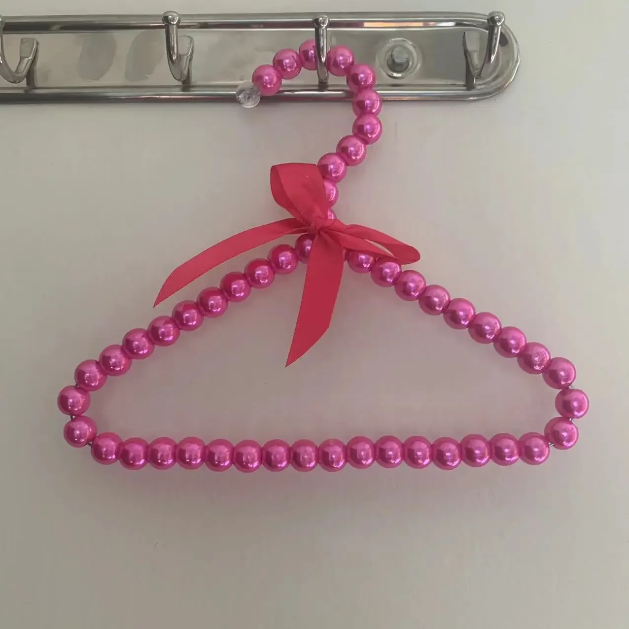 Dog Clothes Girl Heart Pearl Hanger Shelf Cat Clothes Pet Supplies Hanger Dog Accessories for Small Dogs Pets Accessories