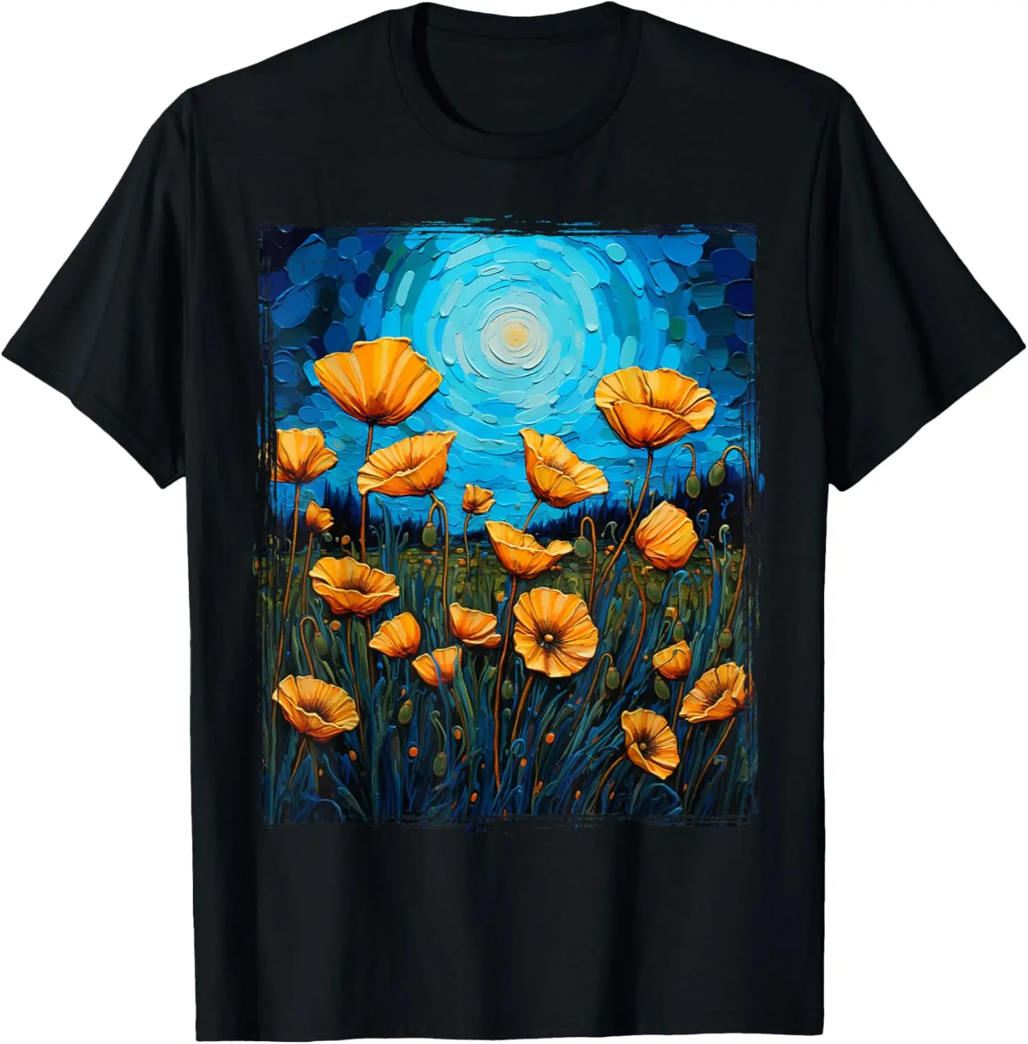 California Flower The Californian Poppy Flowers T-Shirt