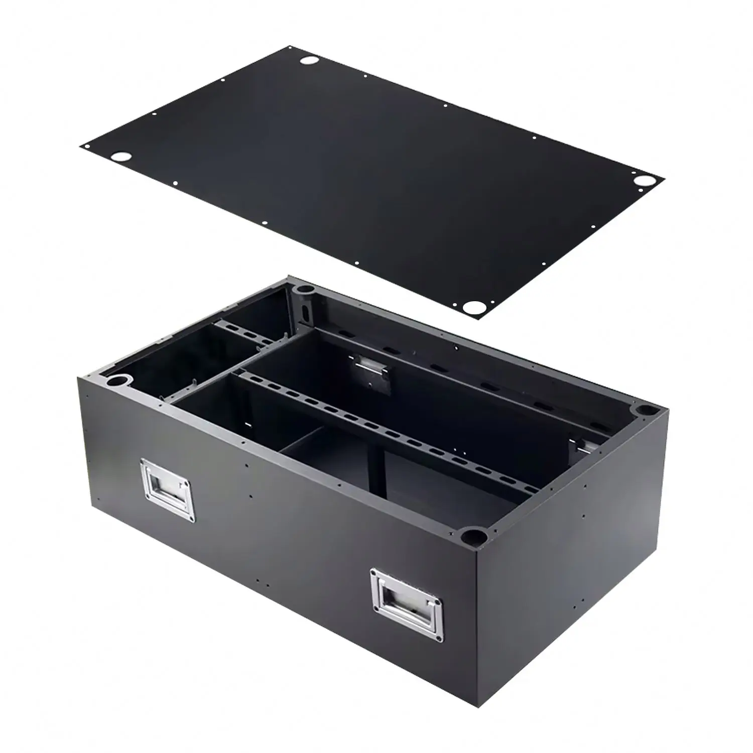 2025 Hot Koop 48V 105Ah 230Ah 280Ah LiFePO4 Batterij Case Bms 16S Diy Kit Batterij Box Voor thuis Opslag