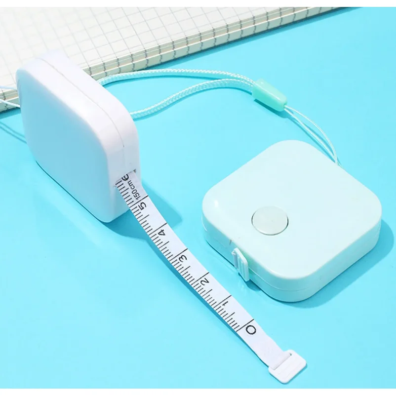 2M Portable Tape Measure Small Jewelry measurement Ruler for Weight Loss Medical Body Measurement Tailor Measure Clothes Waist