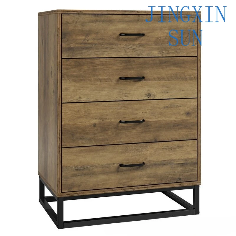 Panel furniture simple multi-layer locker household solid wood