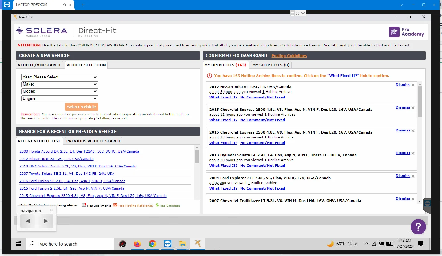 2026 Iden-tifix Software For Identifix New Online Account 1/6/12 Months Auto Repair Software + Vehicle Repair Database Fast Stab