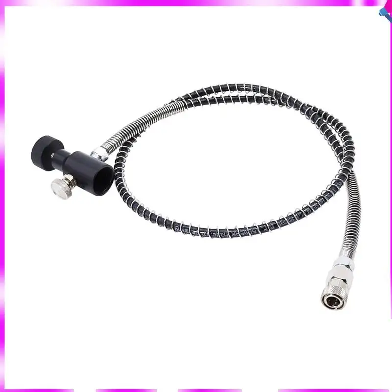 N96R PCP-Füllstation-Adapter mit 37-Zoll-Schlauchleitung für Hochdruckluft oder CO2
