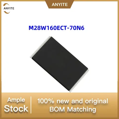New 5Pcs/LOt   M28W160ECT-70N6  M28W160ECT  M28W160