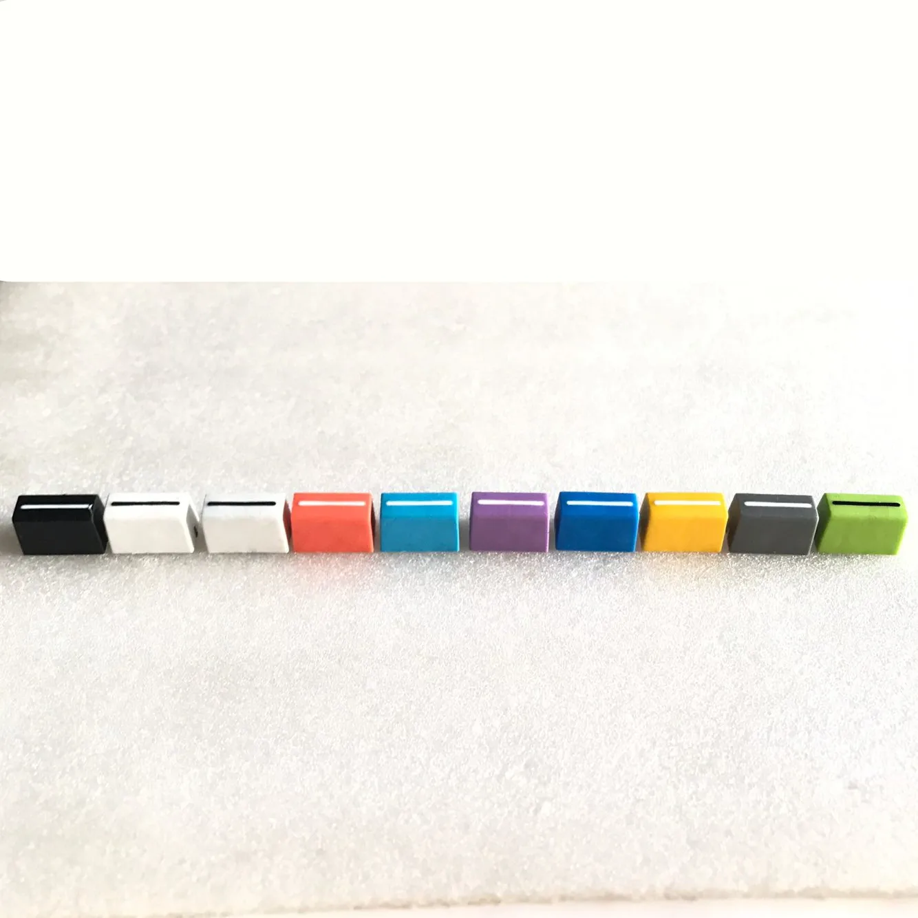 50 قطعة ل RANE TTM-54 56 57 61 62 68 مقياس الجهد العمودي المدفوعات المقابض قبعات/الأفقي دفع ترويسة مقبض غطاء لينة غطاء المقبض