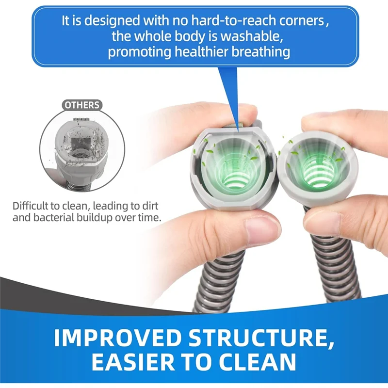 

KYCOR-многоразовый сменный воздушный шланг для Airsense 11 и Aircurve 11 Climate Line, разработанный, идеально подходит для поставки пациентов CPAP