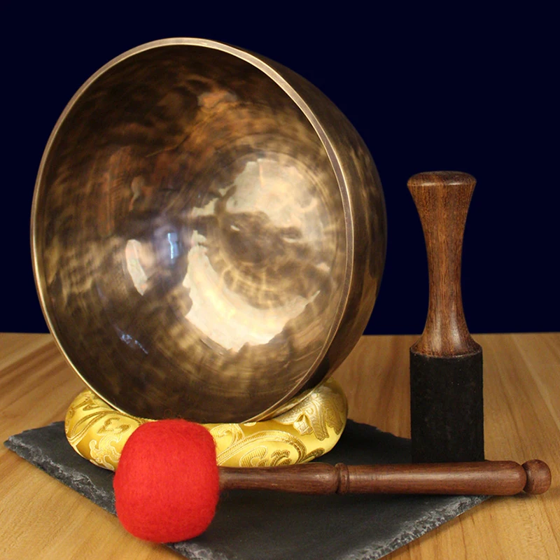 

Full Moon Bowl Singing Set Nepal Sound Bowl Sets Meditation Healing Percussion Instruments Professional Chakra Singing Bowls