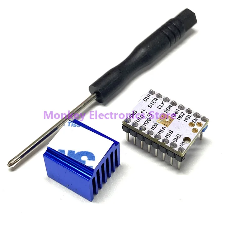TMC2208 3D printer accessories TMC2208V 1.2 stepper motor drive silent 256 subdivision peak current 2A