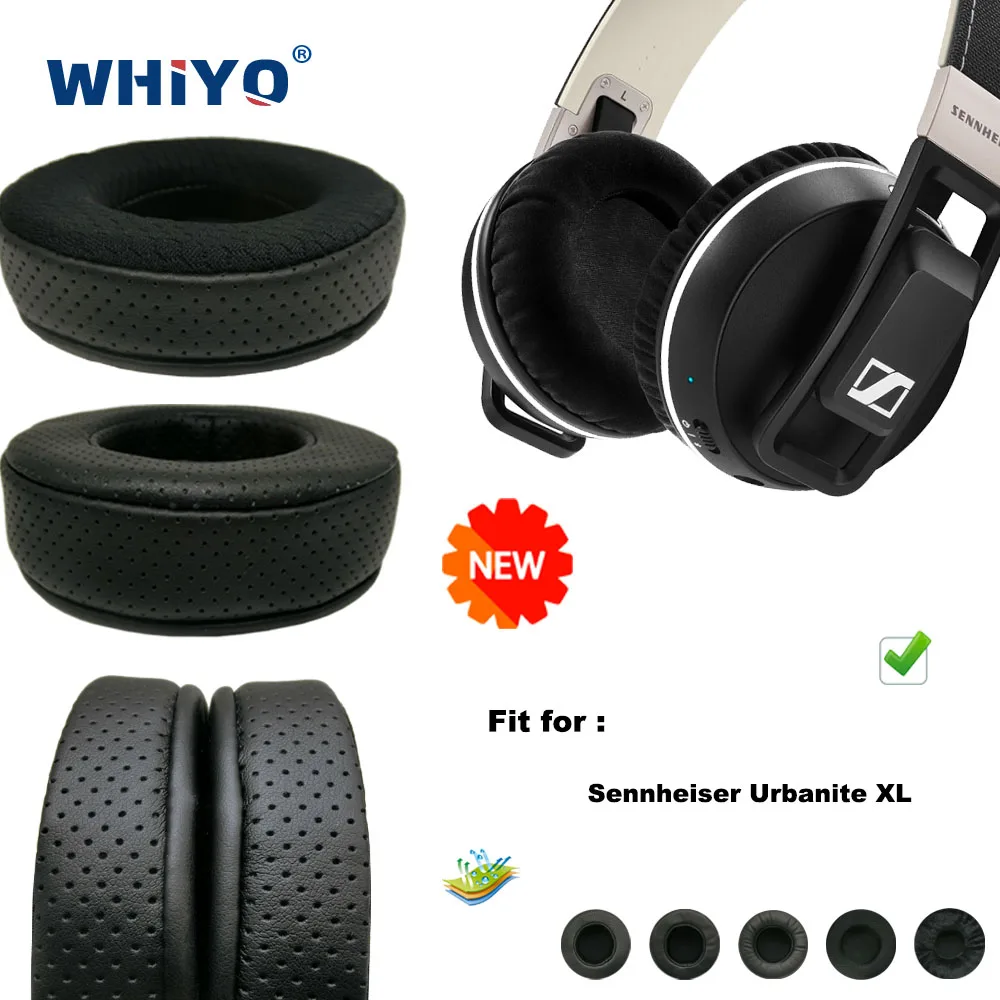 

Replacement Ear Pads for Sennheiser Urbanite XL Headset Parts Leather Cushion Velvet Earmuff Headset Sleeve Cover