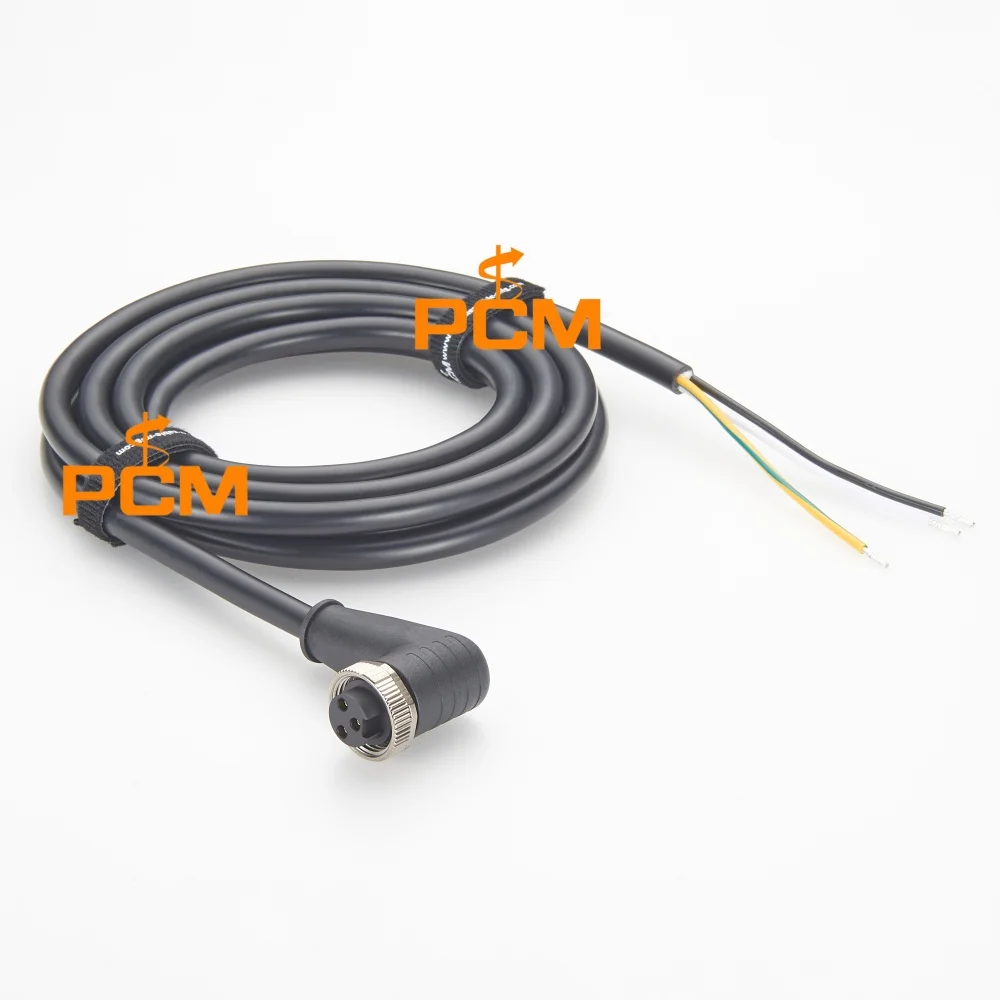 DeviceNet 7/8" Mini Change 3-Pin-Buchse rechtwinklig auf offenes Kabel für industrielle I/O-Module und Sensoren – Detail 2