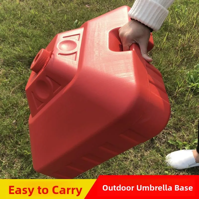 

Thiened пластиковая наполненная водой основа, 20 л, уличный пляжный зонт, антипердра, основание для водяного знака, квадратное пластиковое основание