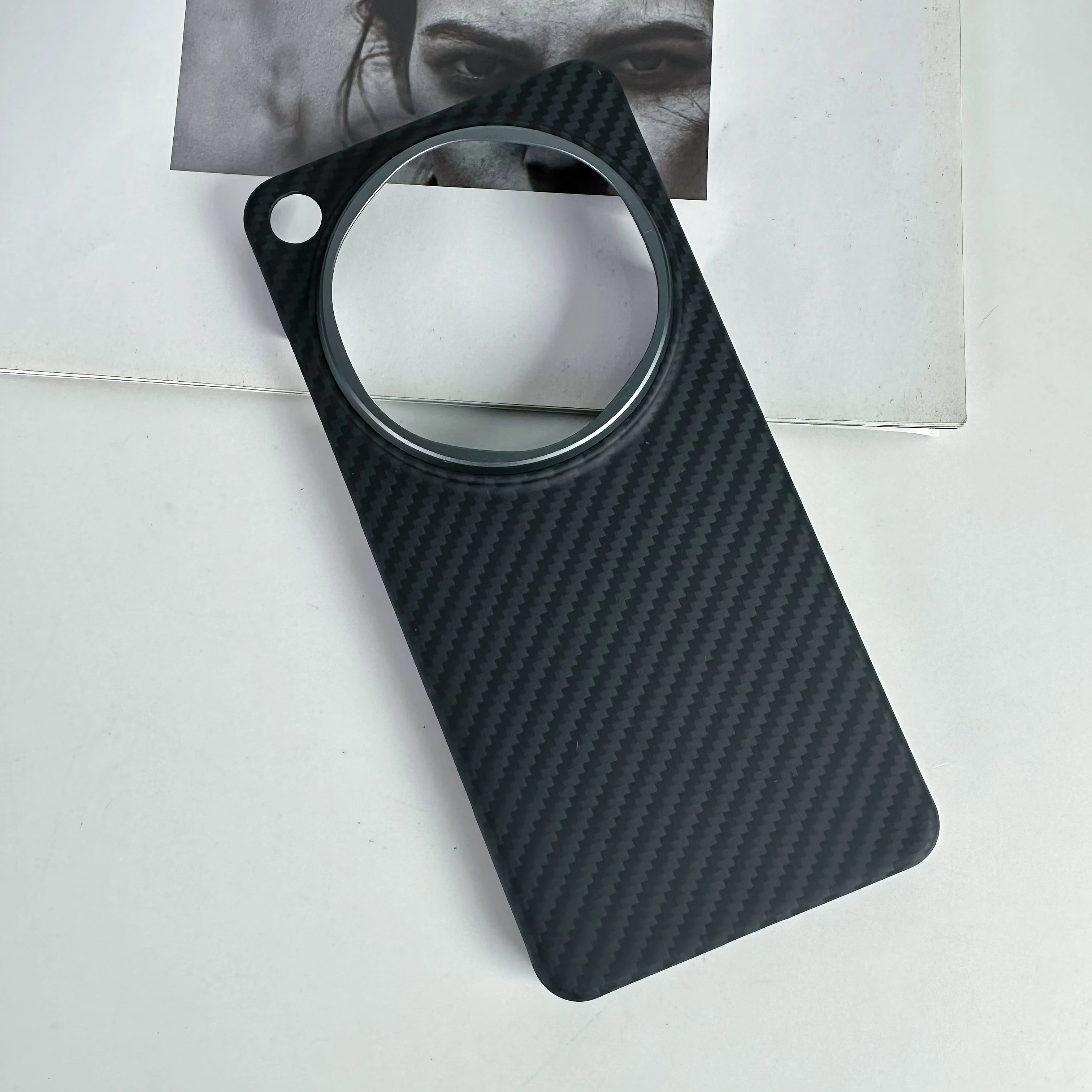 For OPPO Find X9 Ultra/X9s PRO Aramid Fiber Magnetic Case BLACK Ultra Thin Shock Absorbing Protective Cover with Precision Fit view 5