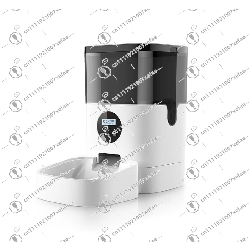 

New Arrival Large Smart Pet Feeder Automatic Food Basin with Water Application Rechargeable Indoor Feeder