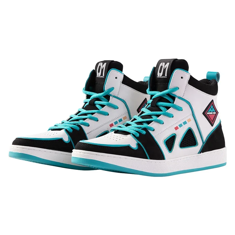 Moeyu Hatsune Miku sapatos para homens e mulheres, Vocaloid Cosplay, tênis masculino, tênis, esporte, atlético, figura de anime, sapatos casuais