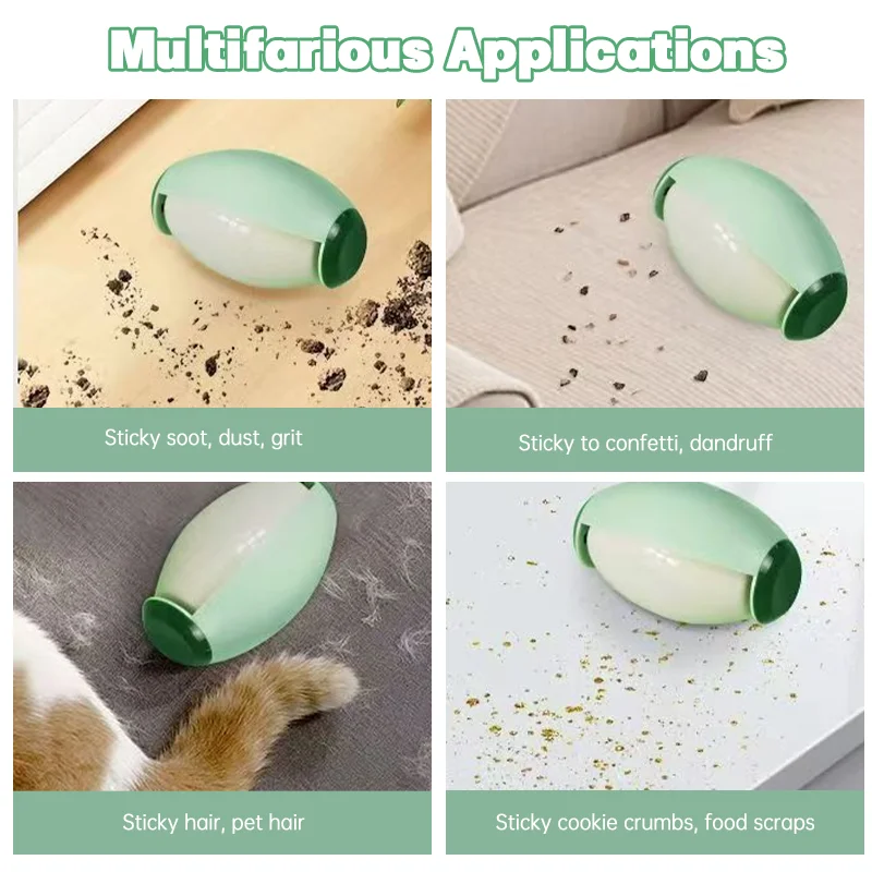 1/2pcs Reusable Extra Sticky Lint Roller Portable Washable Dust Lint Roller Mini Drum Gluing Machine Multifunctional Lint Roller