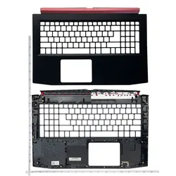 Tapa trasera mate para Acer Nitro 5, AN515-42, AN515-41, AN515-51, AN515-52, N17C1, cubierta trasera LCD, bisel LCD, bisagras