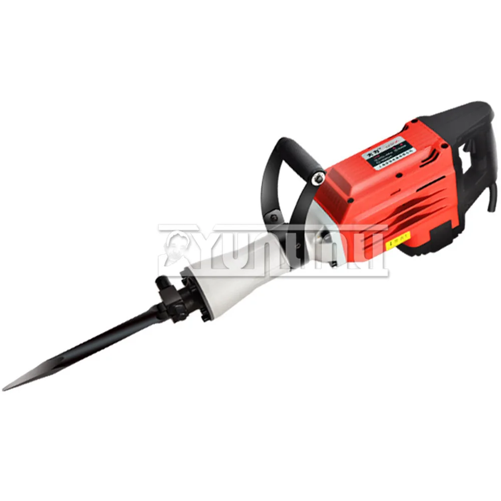 1600W Electric Demolition Hammer Heavy Duty Concrete Breaker 4000RPM Jack Hammer Demolition Drills 2025 NEW