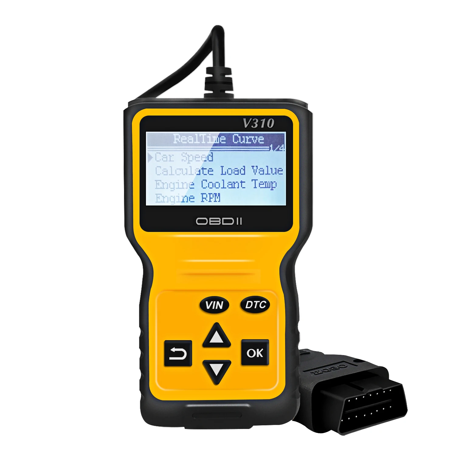 

Лидер продаж, модель V310, ЖК-дисплей, несколько функций, диагностическое портативное устройство для автомобиля, инструмент для сканирования объектов для автомобилей с 1996 года