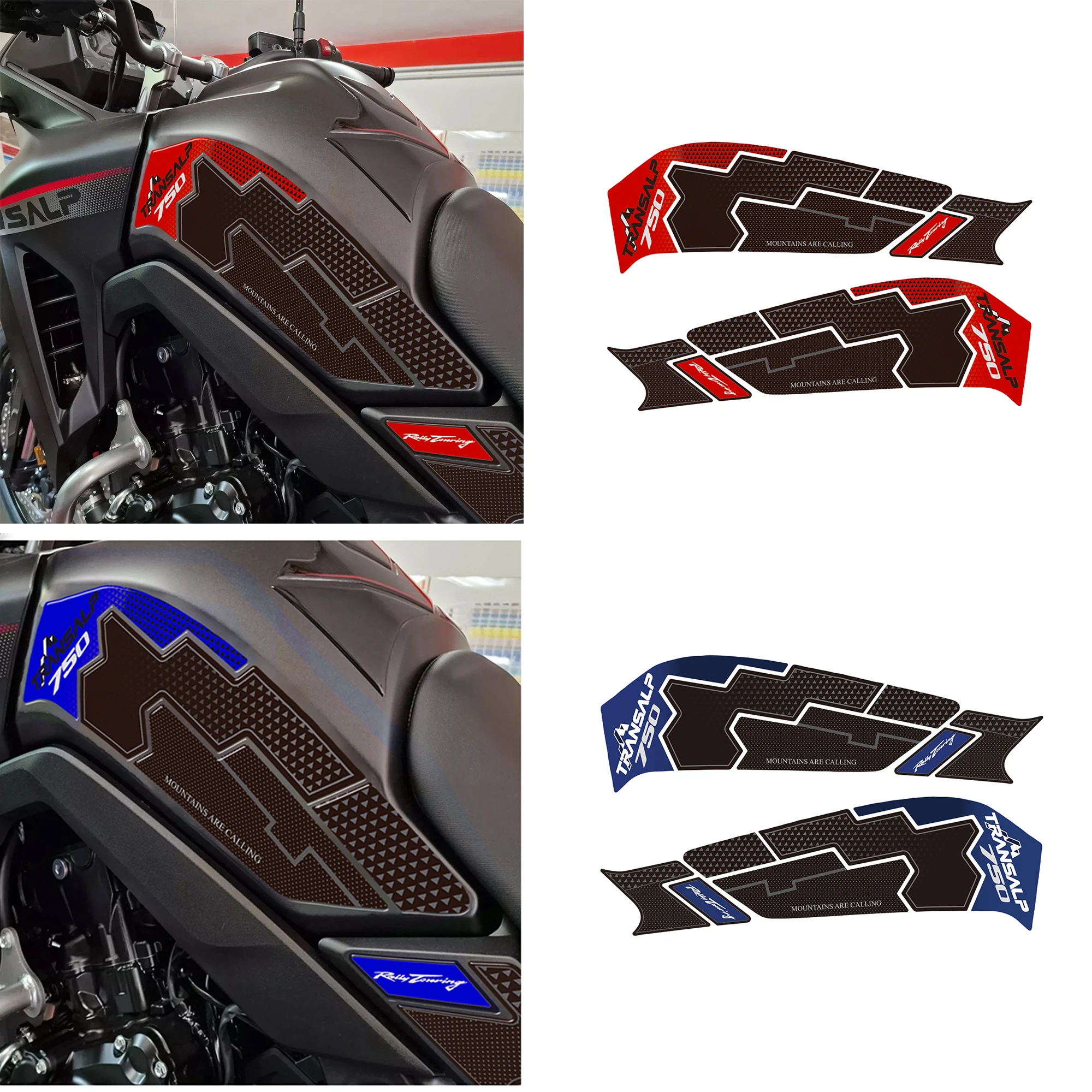 Motorcycle Accessories 3D Protection  For Honda Stickers Motorcycle XL750 XL 750 Transalp 2023 Motorcycle  Stickers Packs