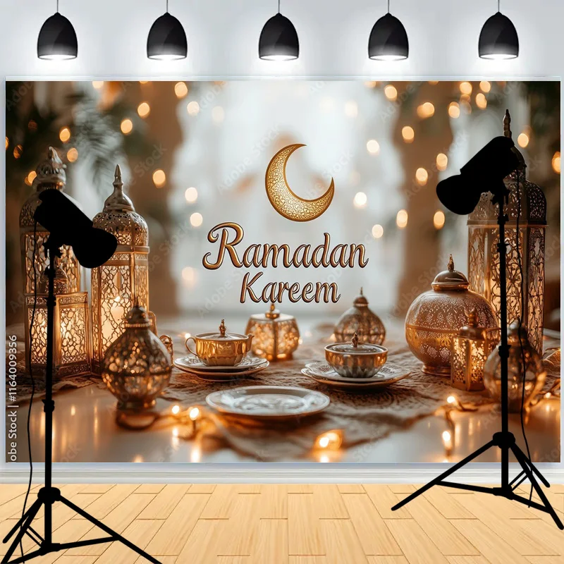 Geometric Patterns Arabesque Arched Door Dome Photography Background Lslamic Architecture Palace Studio Backdrops SQ-02