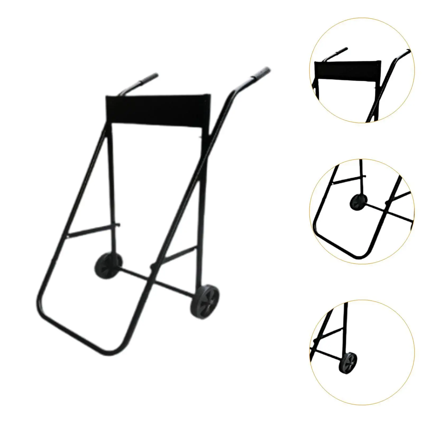 Outboard Motor Cart Engine Stand Carrier Portable Repair Support Transportation Sturdy Easy to Install Storage Transport Trailer