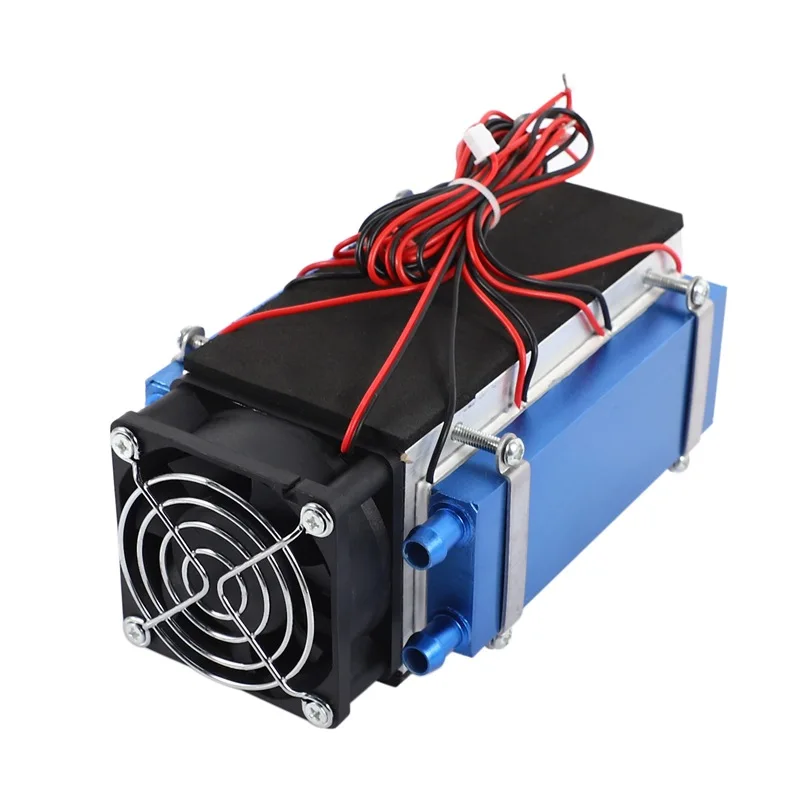 

DIY 12V 420W 6-chip semiconductor refrigeration cooling device thermoelectric cooler air conditioner high cooling efficiency