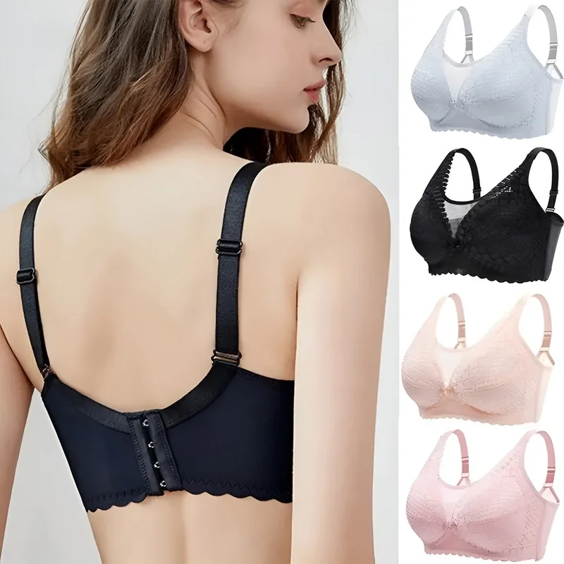 For pregnant women's front breast breast bra with thin thickness and good-breaching fabric keep cool/front Open design