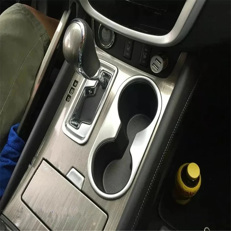 

WELKINRY For Nissan Murano Z52 3rd Generation 2015-2024 Car Stick Gear Shift Level Table Base Water Bottle Cup Holder Cover Trim