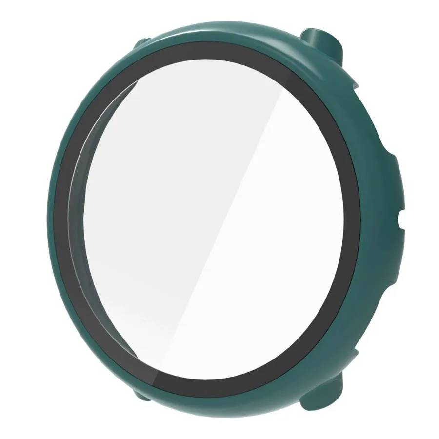 Full Coverage Tempered Glass Screen Protector For Amazfit Active 2 Case Protective Cover Shell For Huami Amazfit Active 2 Bumper