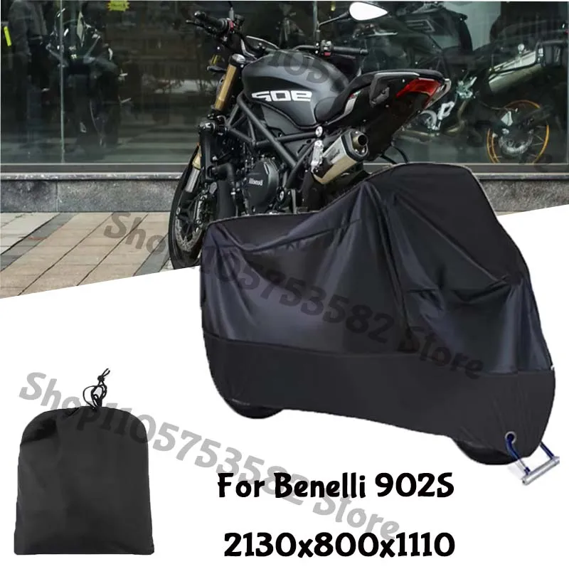 Motorcycle Full Covers For Benelli 902S Car Outdoors Sun Protection Dust No Ear Thickened Oxford Clothcover Accessories