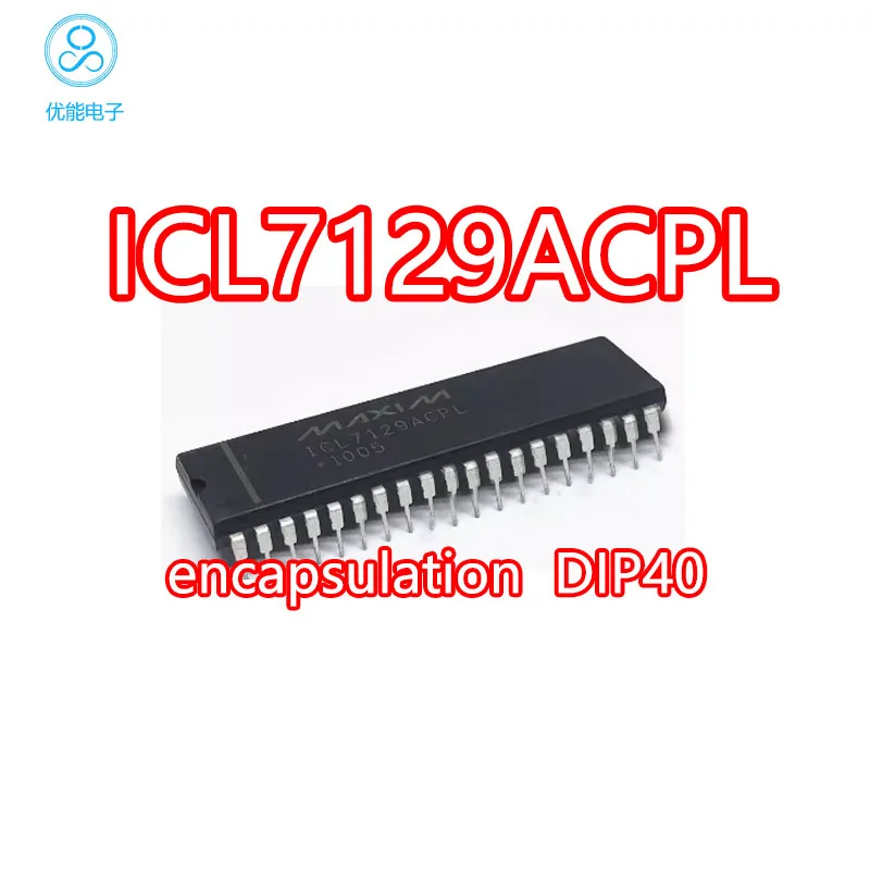 ICL7129ACPL ICL7129CPL Direct Insert DIP-40 Package Display Driver Chip