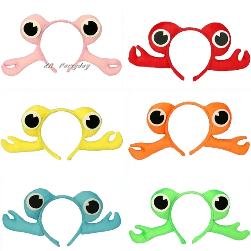 Cute Women Girls Kids Animal Fish Crab Headband Hairband Head Wear Party Cosplay Costume Props Halloween Wedding Festival